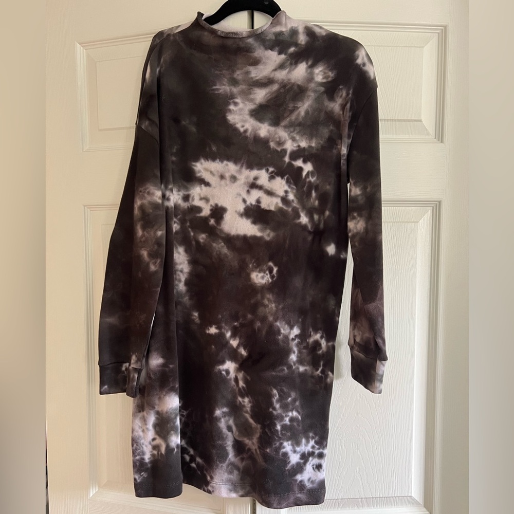 Chaser sweatshirt tie dye dress